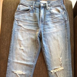 Madewell perfect vintage high waist boyfriend